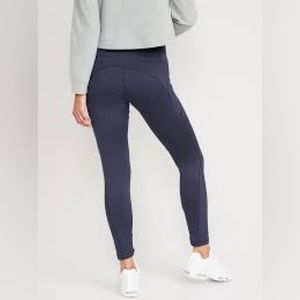 OLD NAVY Cozecore High-Rise Fleece Lined Ankle Leggings